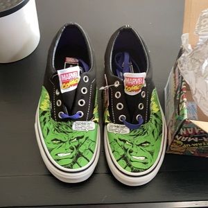 Vans marvel incredible hulk lace up women sz 7